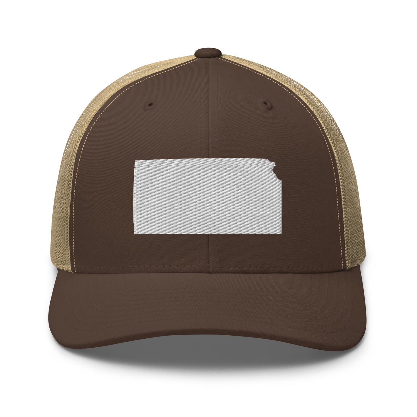 Kansas Trucker Cap Brown/ Khaki - The Northwest Store