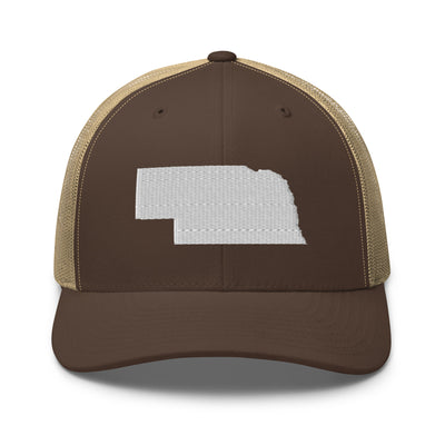 Nebraska Trucker Cap Brown/ Khaki - The Northwest Store