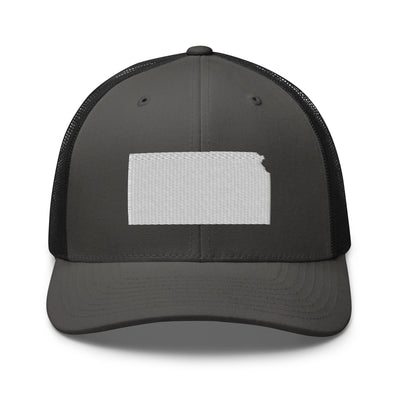 Kansas Trucker Cap Charcoal/ Black - The Northwest Store