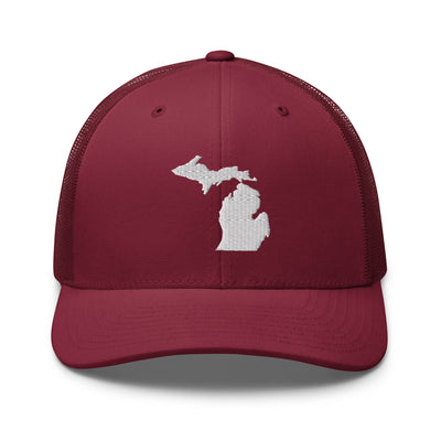 Michigan Trucker Cap Cranberry - The Northwest Store