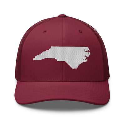 North Carolina Trucker Cap Cranberry - The Northwest Store