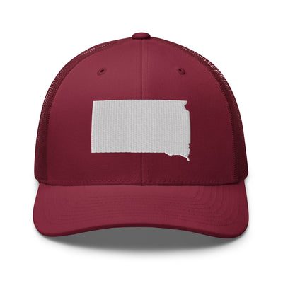 South Dakota Trucker Cap Cranberry - The Northwest Store