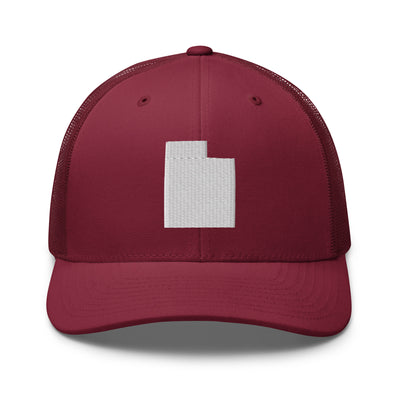 Utah Trucker Cap Cranberry - The Northwest Store