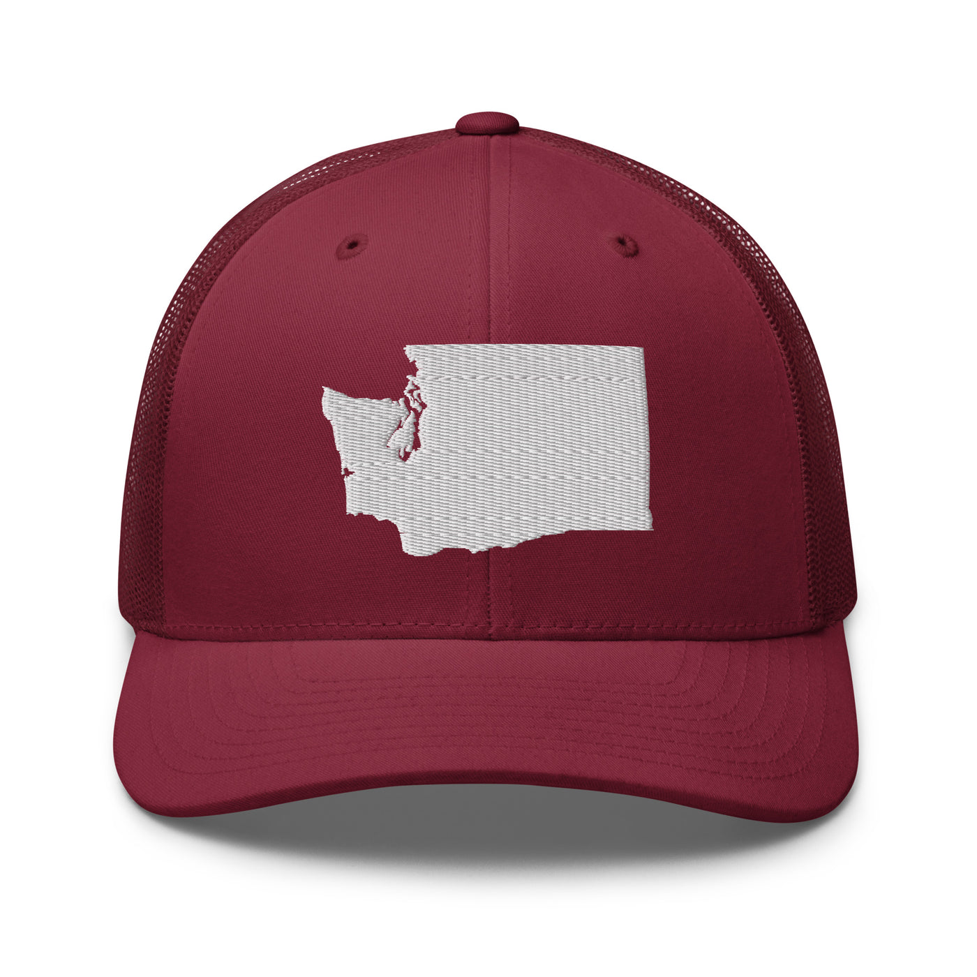 Washington Trucker Cap Cranberry - The Northwest Store