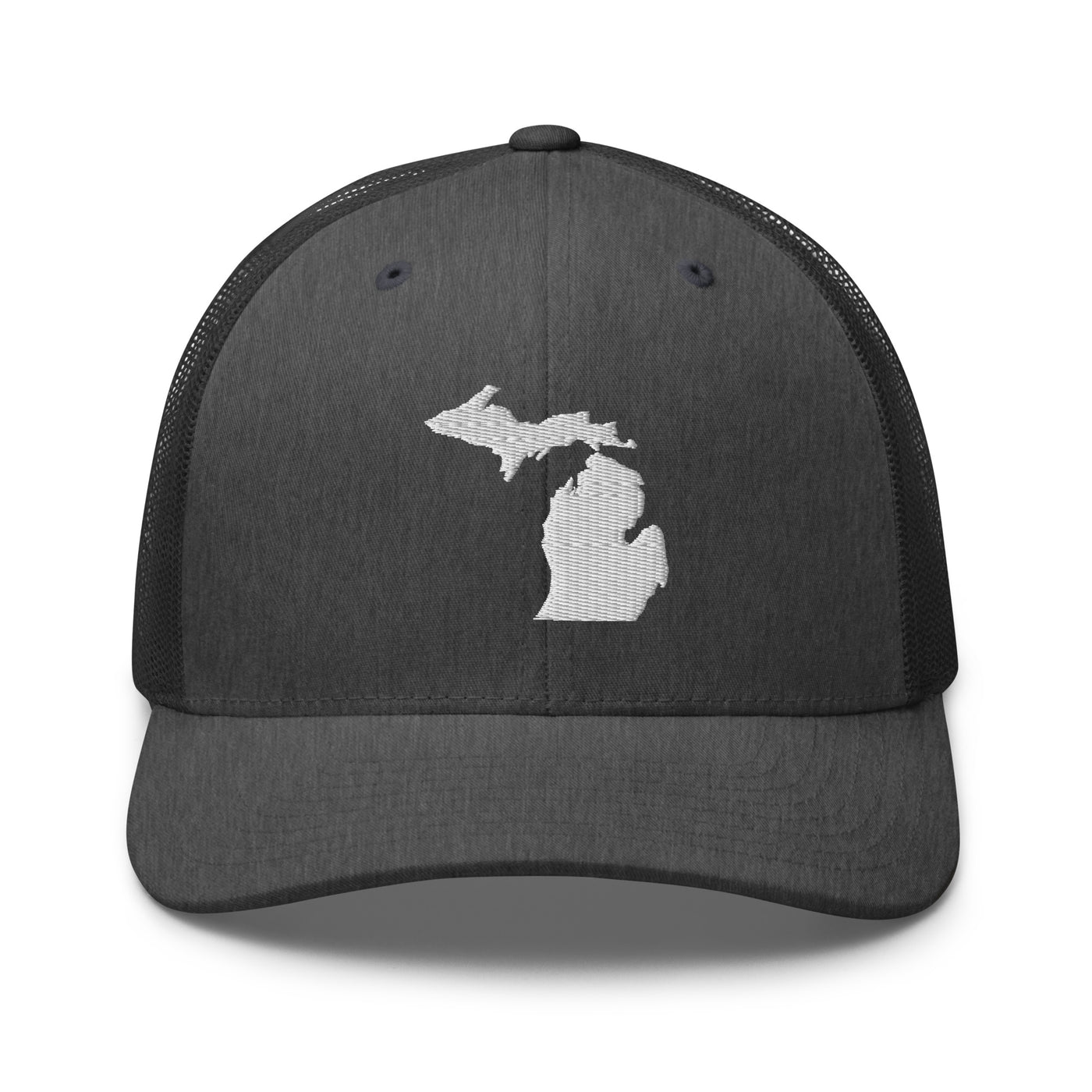 Michigan Trucker Cap Dark Heather Gray - The Northwest Store