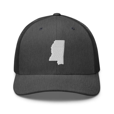 Mississippi Trucker Cap Dark Heather Gray - The Northwest Store