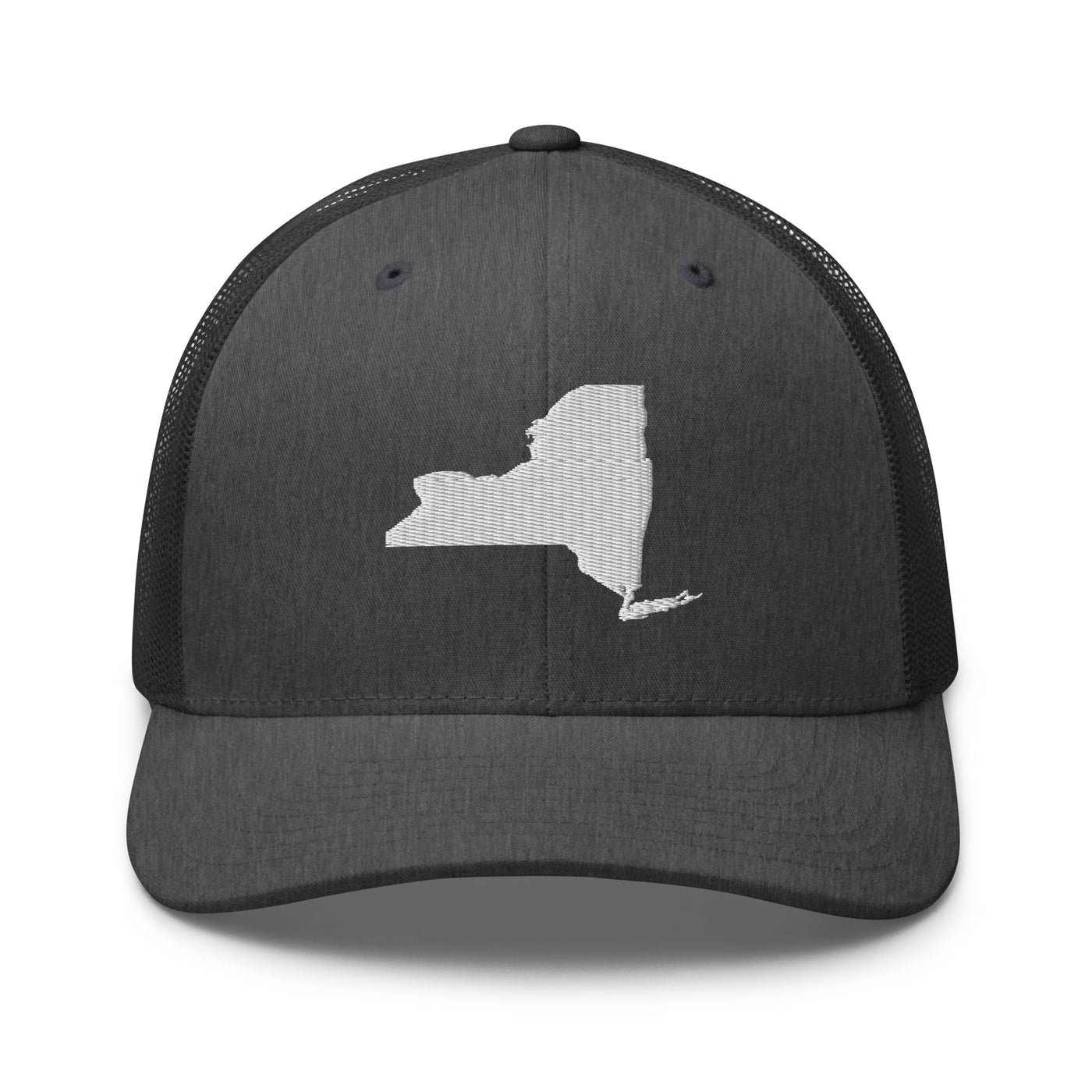 New York Trucker Cap Dark Heather Gray - The Northwest Store