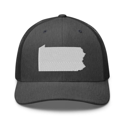 Pennsylvania Trucker Cap Dark Heather Gray - The Northwest Store