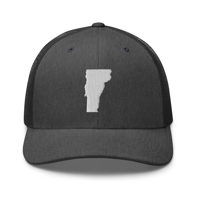 Vermont Trucker Cap Dark Heather Gray - The Northwest Store