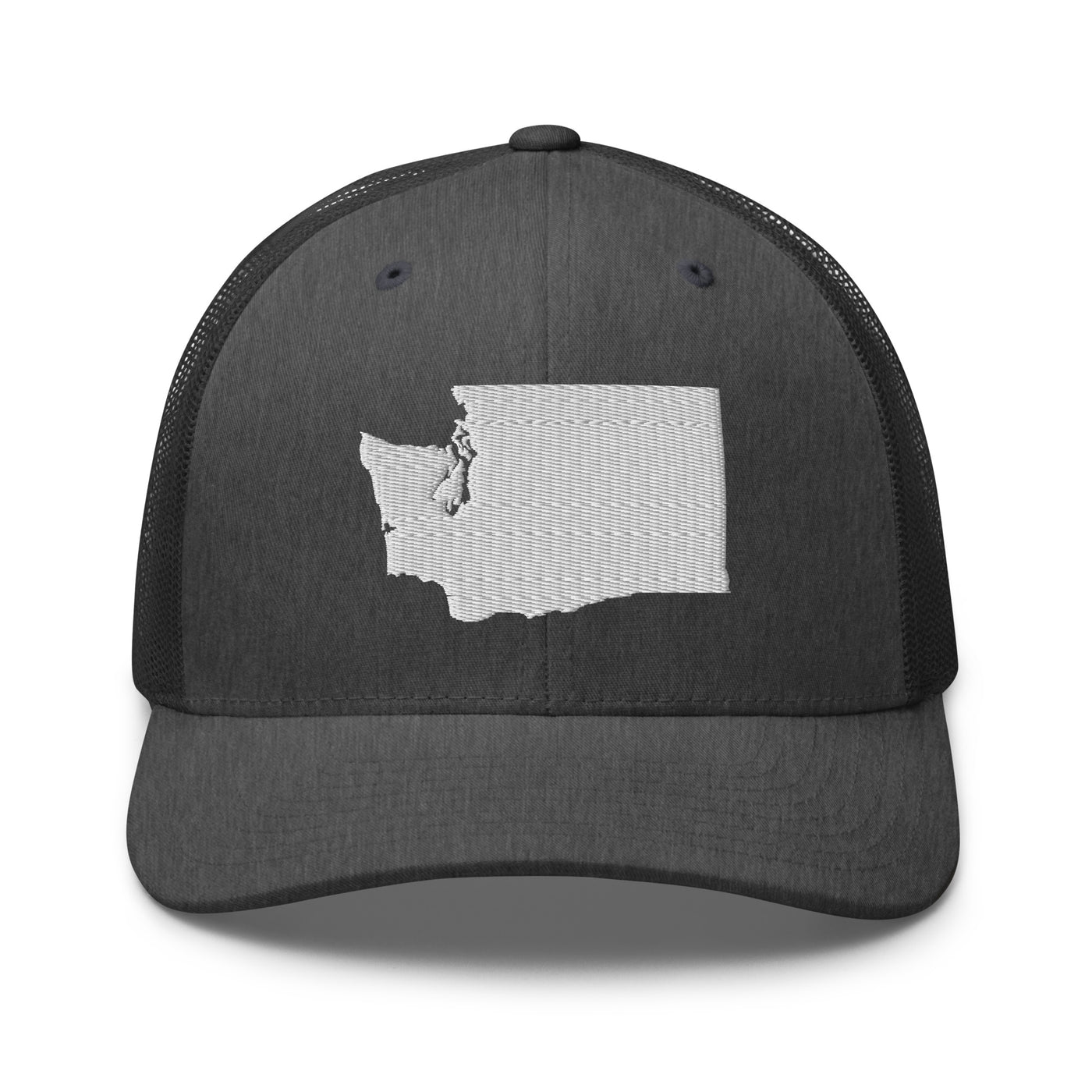 Washington Trucker Cap Dark Heather Gray - The Northwest Store