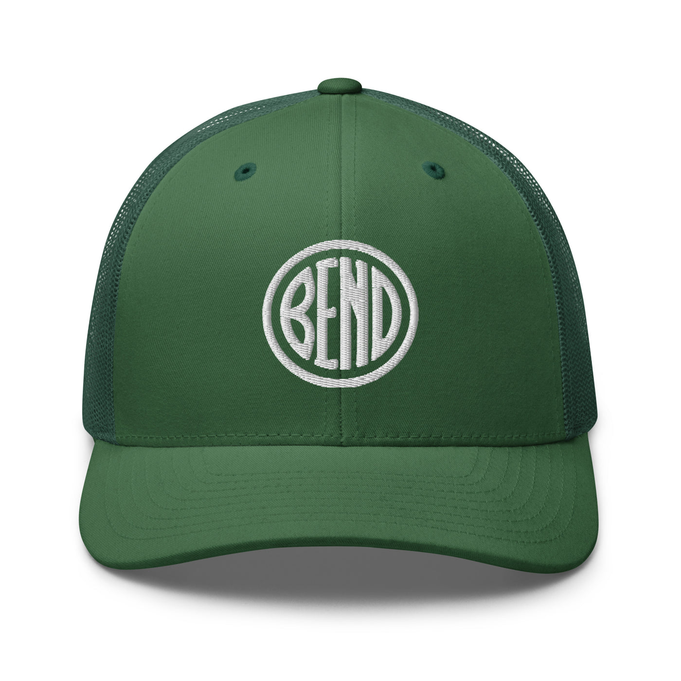 Bend Oregon Trucker Cap Evergreen - The Northwest Store