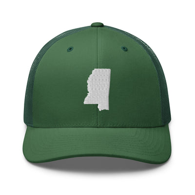 Mississippi Trucker Cap Evergreen - The Northwest Store