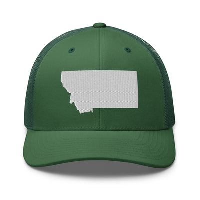 Montana Trucker Cap Evergreen - The Northwest Store