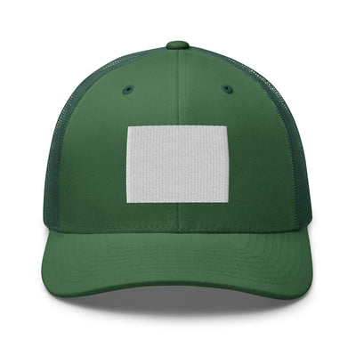 Wyoming Trucker Cap Evergreen - The Northwest Store