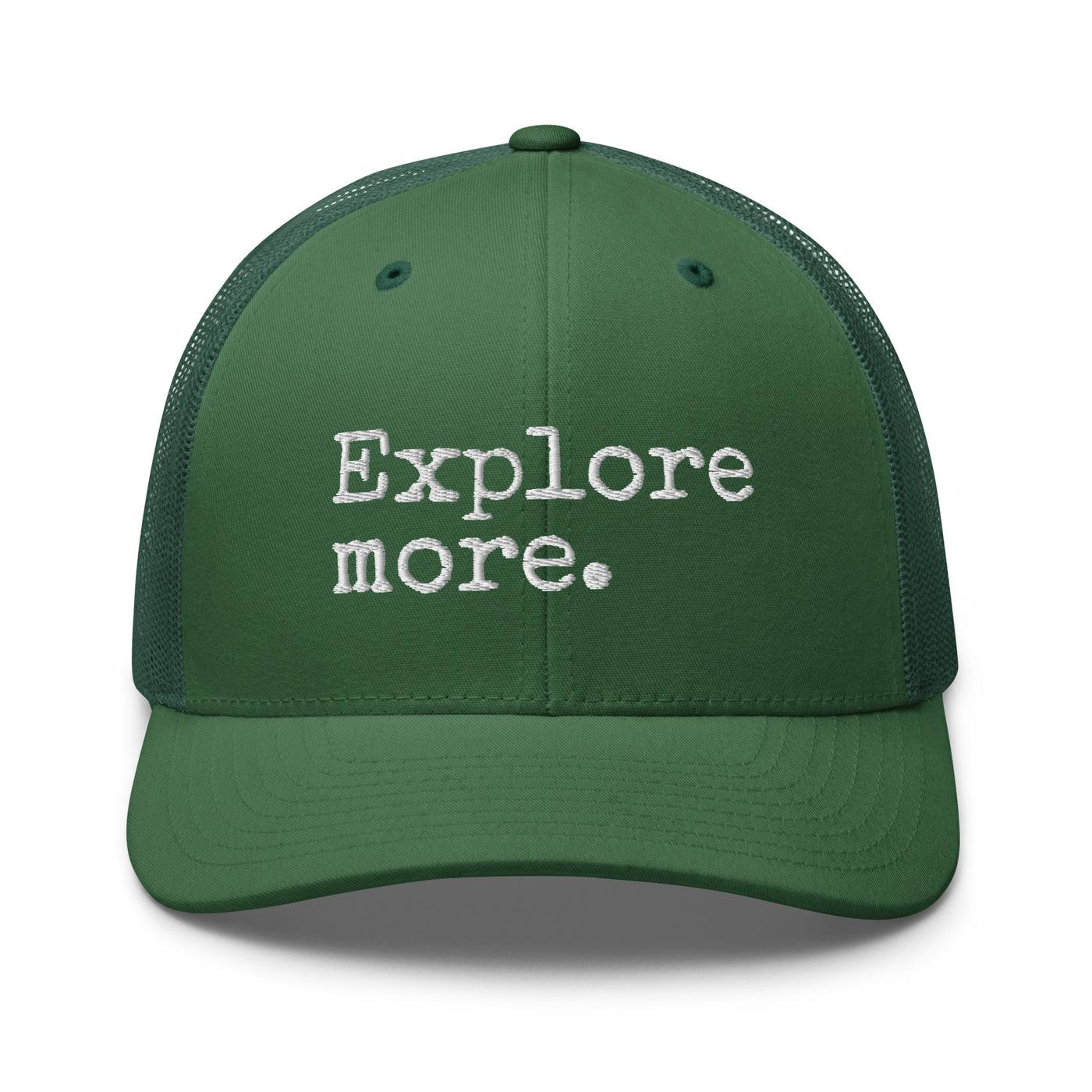 Explore More Trucker Cap Evergreen - The Northwest Store