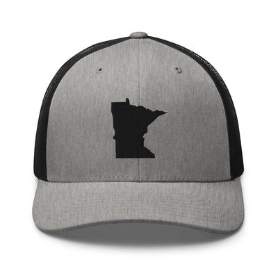 Minnesota Trucker Cap Heather/ Black - The Northwest Store