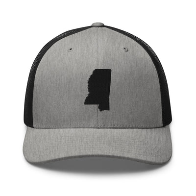 Mississippi Trucker Cap Heather/ Black - The Northwest Store