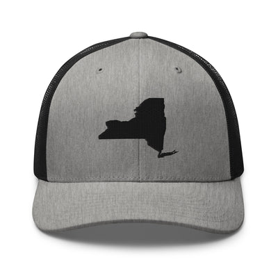 New York Trucker Cap Heather/ Black - The Northwest Store