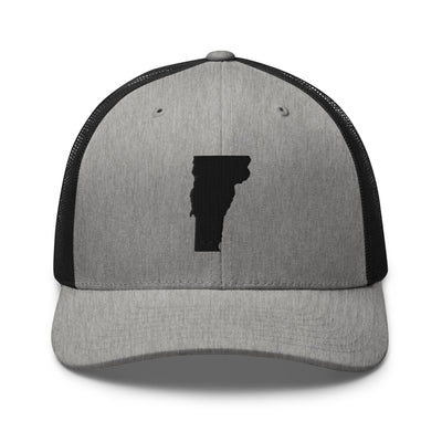 Vermont Trucker Cap Heather/ Black - The Northwest Store