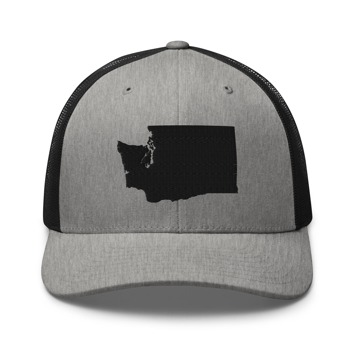 Washington Trucker Cap Heather/ Black - The Northwest Store