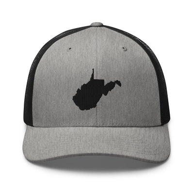 West Virginia Trucker Cap Heather/ Black - The Northwest Store