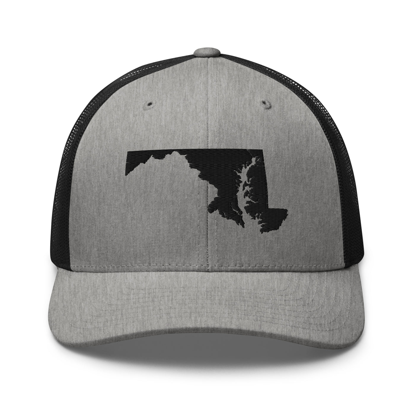 Maryland Trucker Cap Heather/ Black - The Northwest Store