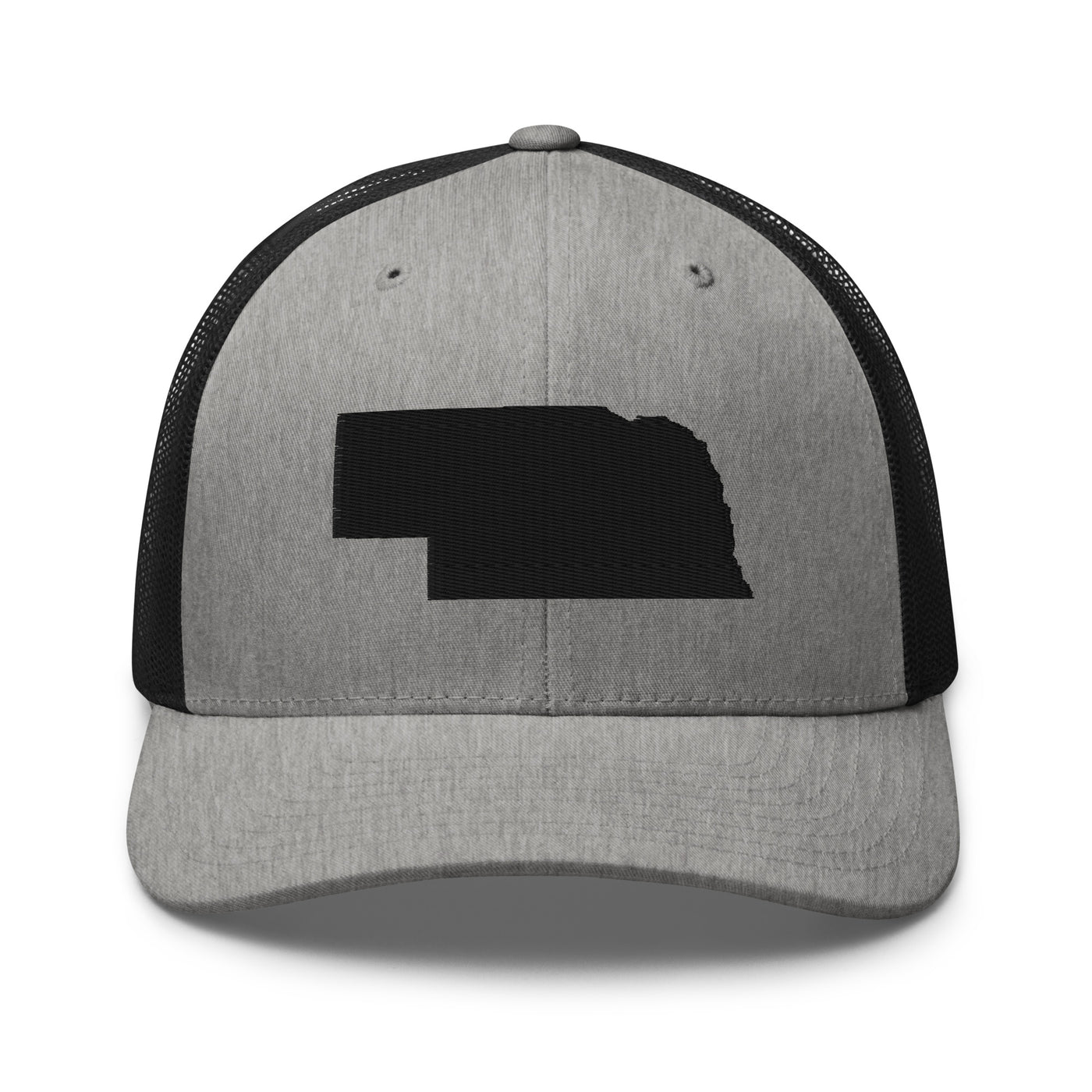 Nebraska Trucker Cap Heather/ Black - The Northwest Store