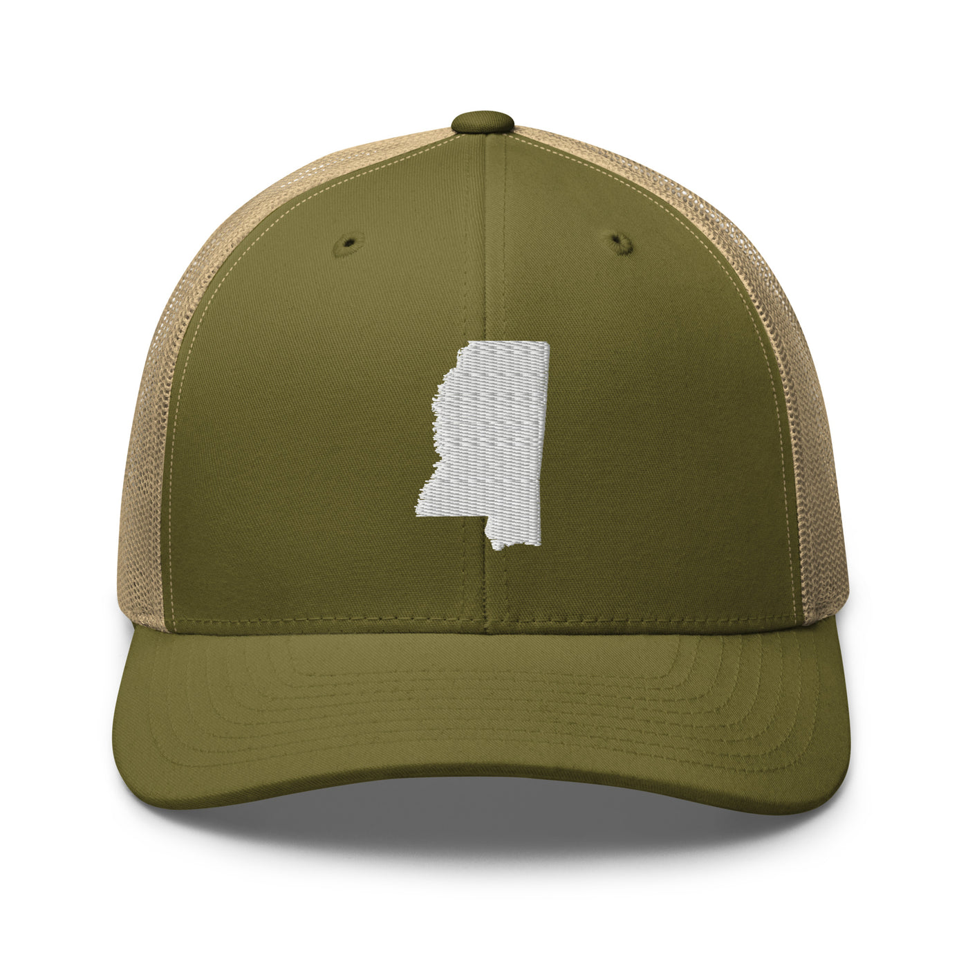 Mississippi Trucker Cap Moss/ Khaki - The Northwest Store