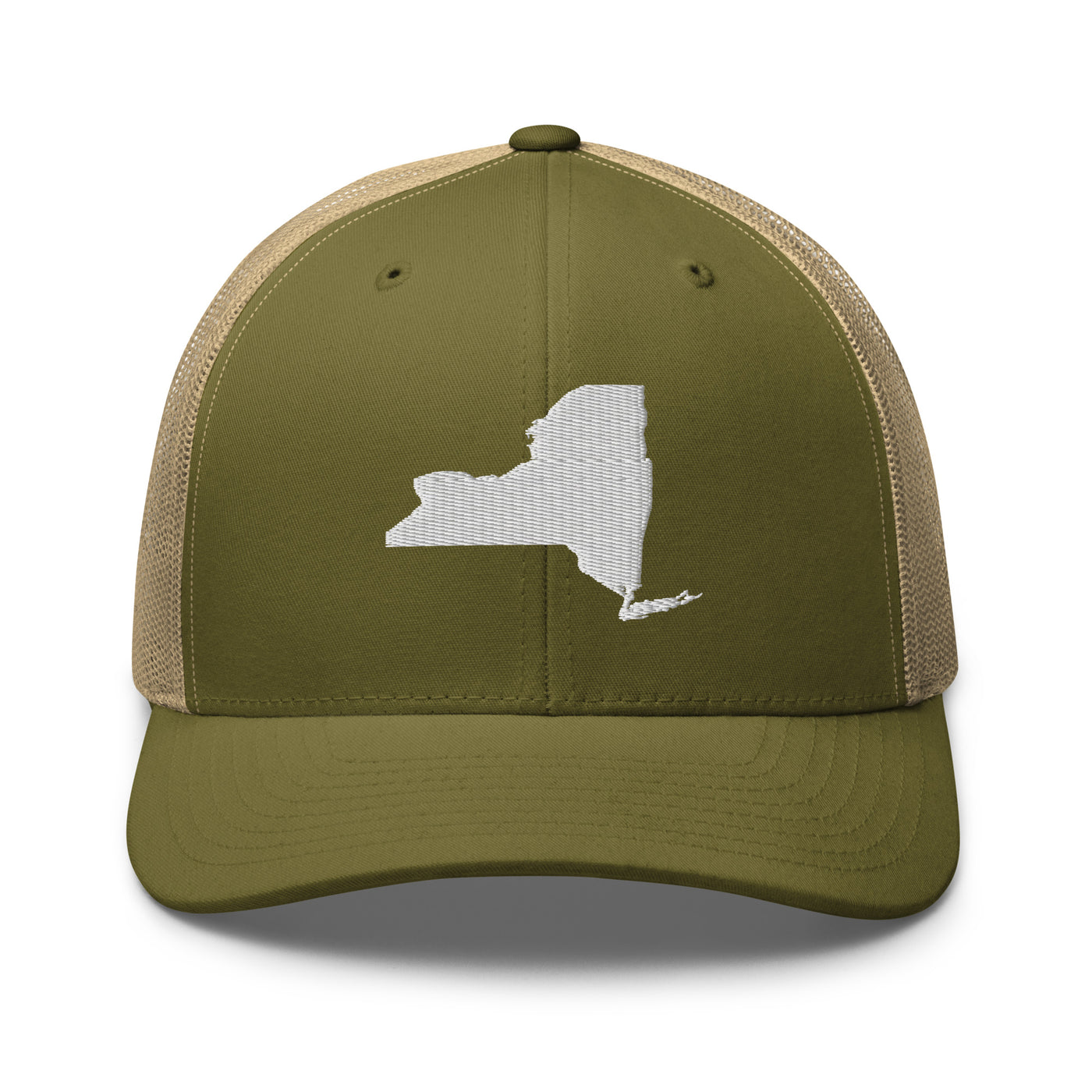 New York Trucker Cap Moss/ Khaki - The Northwest Store