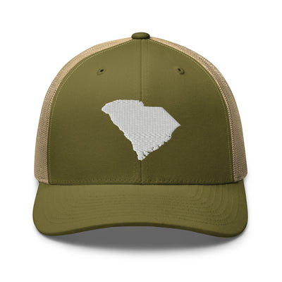 South Carolina Trucker Cap Moss/ Khaki - The Northwest Store