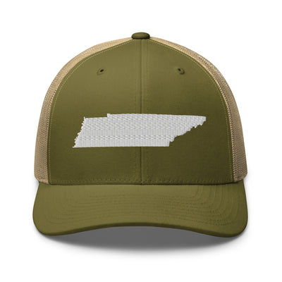 Tennessee Trucker Cap Moss/ Khaki - The Northwest Store