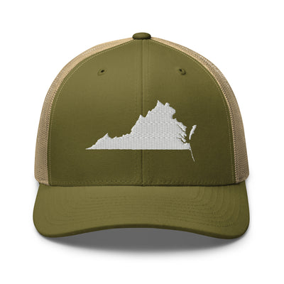 Virginia Trucker Cap Moss/ Khaki - The Northwest Store