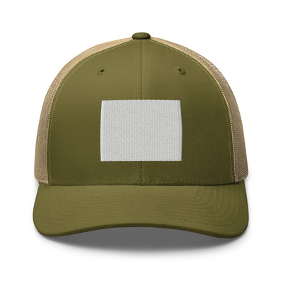 Wyoming Trucker Cap Moss/ Khaki - The Northwest Store