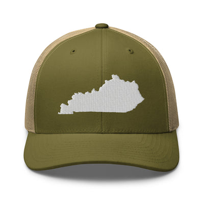 Kentucky Trucker Cap Moss/ Khaki - The Northwest Store