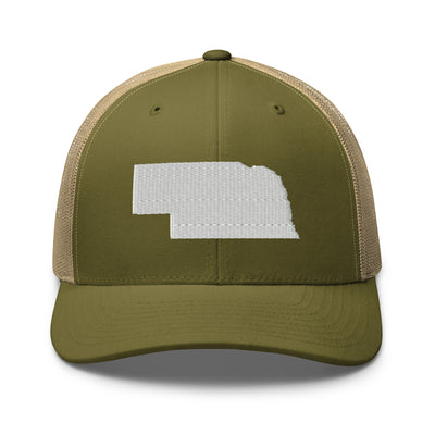 Nebraska Trucker Cap Moss/ Khaki - The Northwest Store