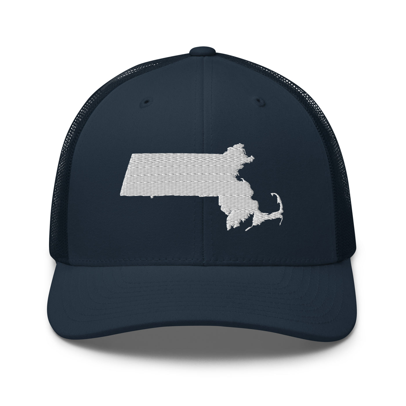 Massachusetts Trucker Cap Navy - The Northwest Store