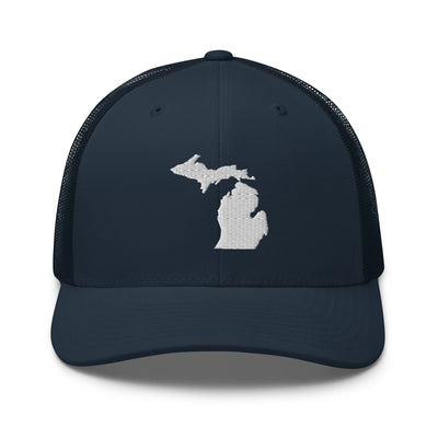 Michigan Trucker Cap Navy - The Northwest Store