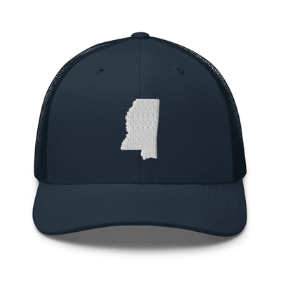 Mississippi Trucker Cap Navy - The Northwest Store