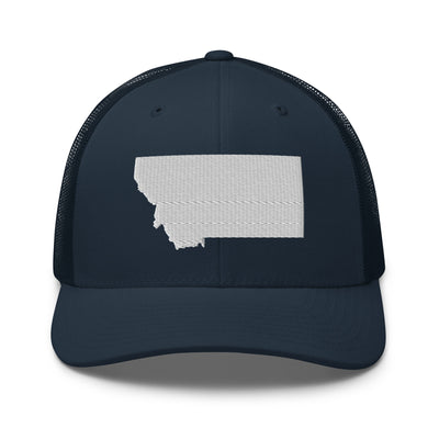 Montana Trucker Cap Navy - The Northwest Store