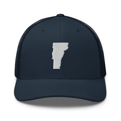 Vermont Trucker Cap Navy - The Northwest Store