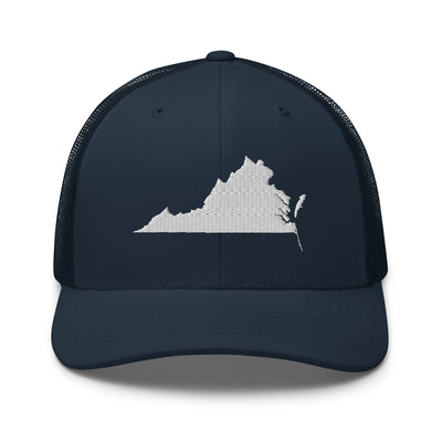 Virginia Trucker Cap Navy - The Northwest Store