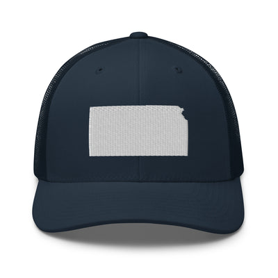 Kansas Trucker Cap Navy - The Northwest Store