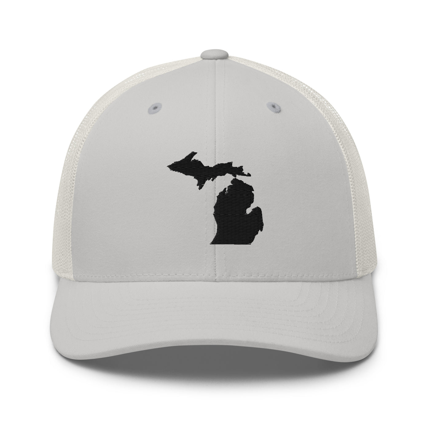 Michigan Trucker Cap Silver - The Northwest Store