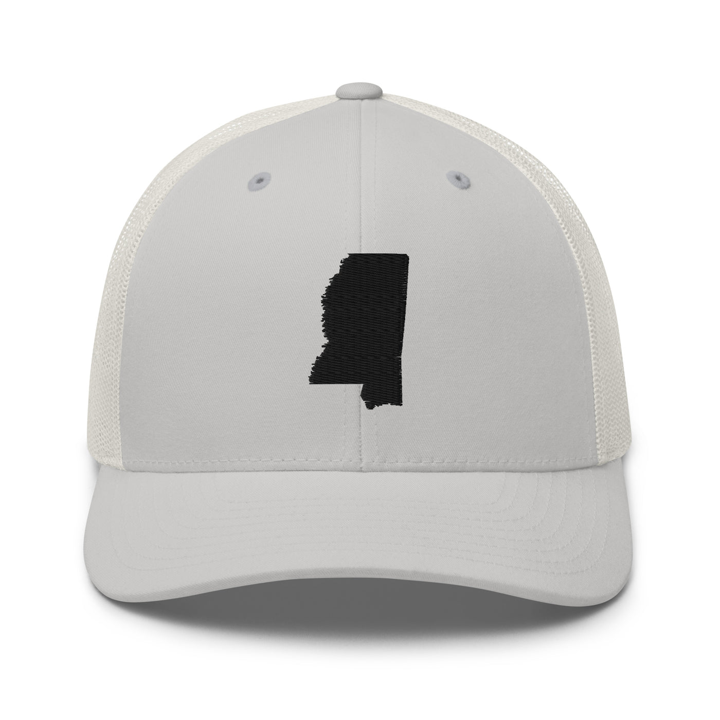 Mississippi Trucker Cap Silver - The Northwest Store