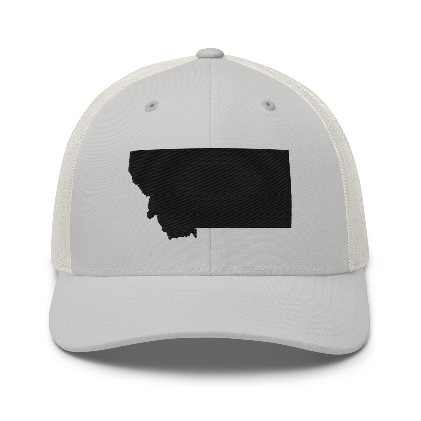 Montana Trucker Cap Silver - The Northwest Store