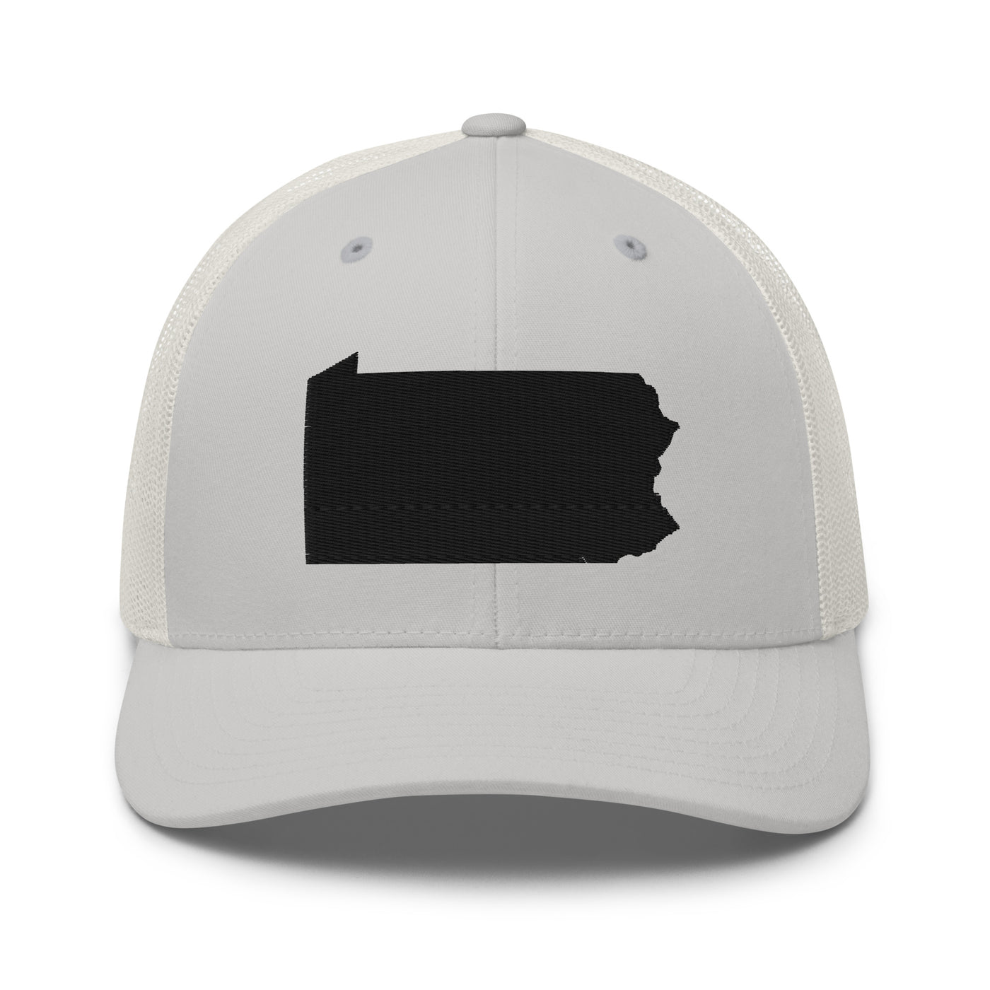 Pennsylvania Trucker Cap Silver - The Northwest Store