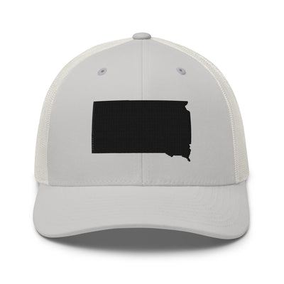 South Dakota Trucker Cap Silver - The Northwest Store