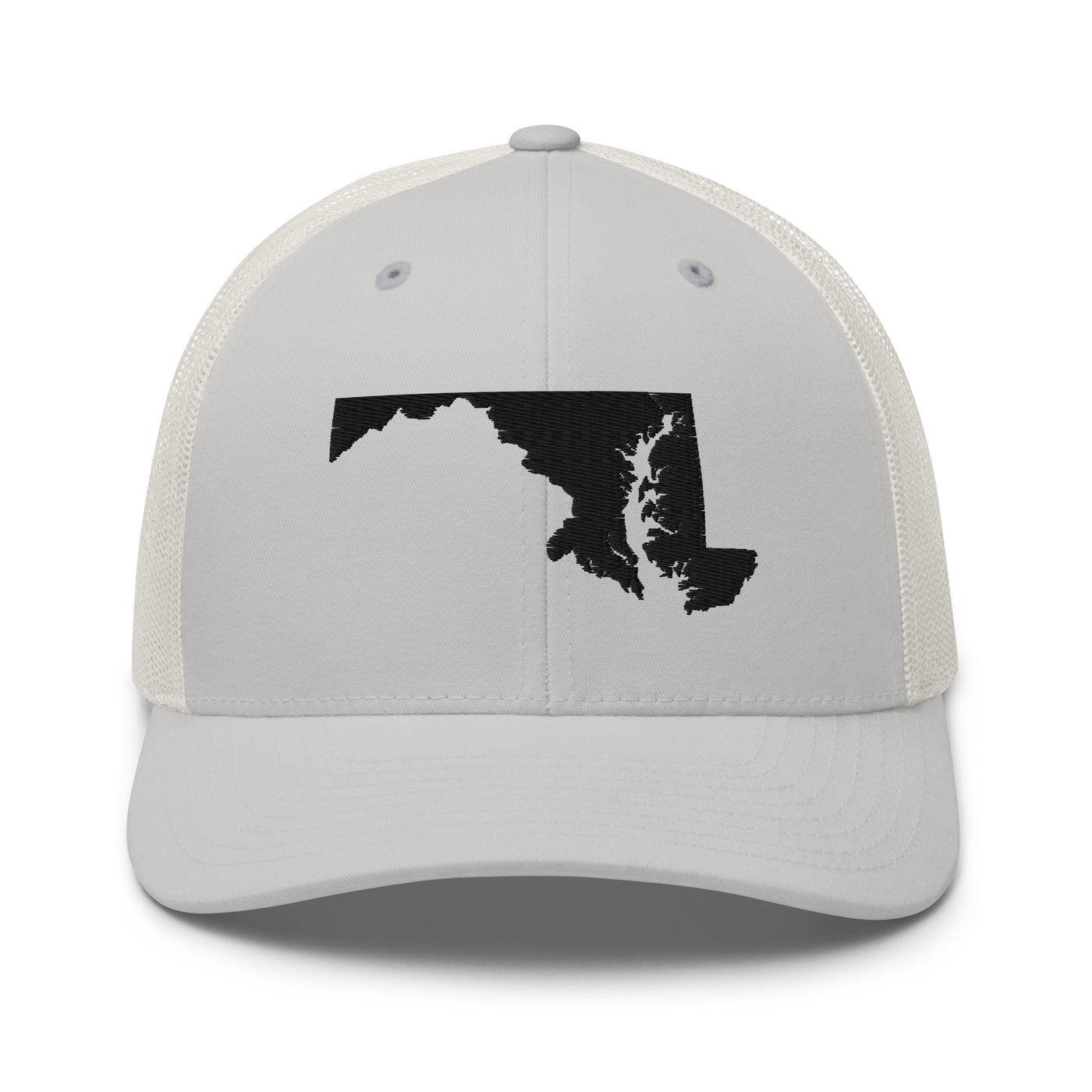 Maryland Trucker Cap Silver - The Northwest Store