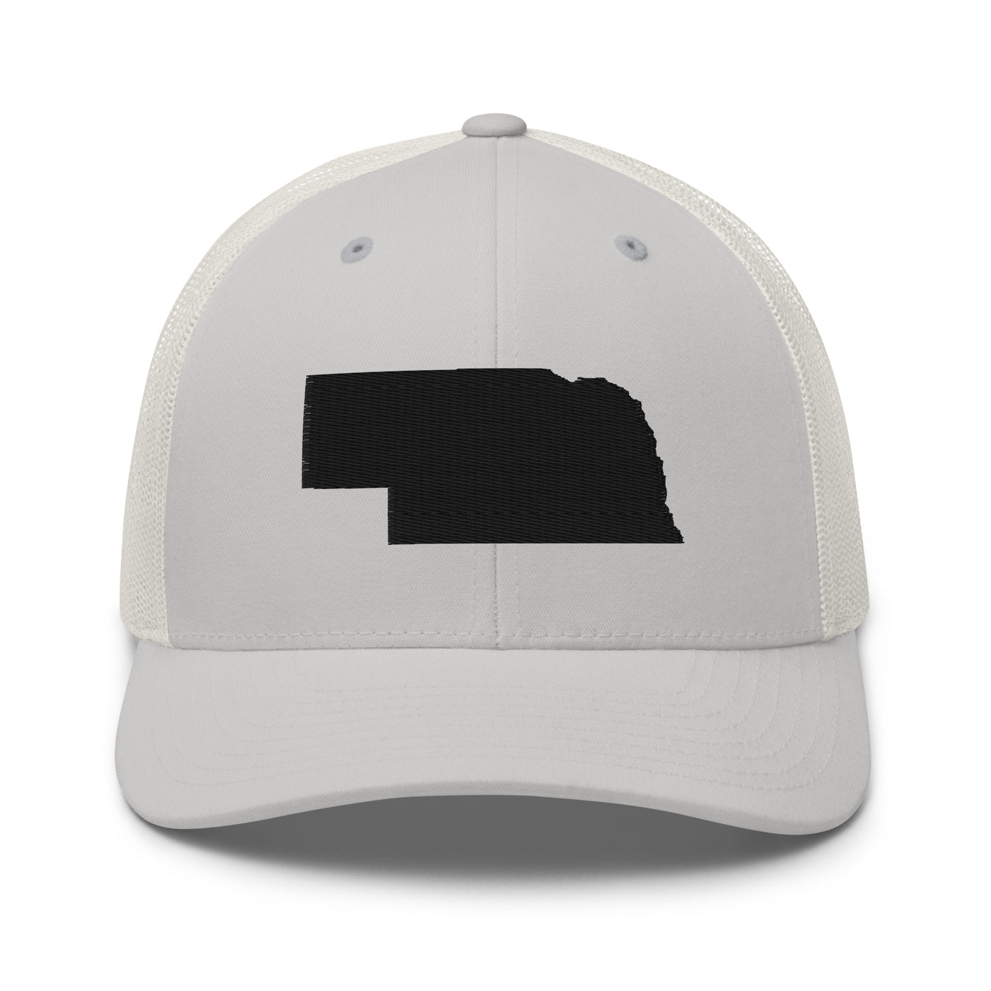 Nebraska Trucker Cap Silver - The Northwest Store