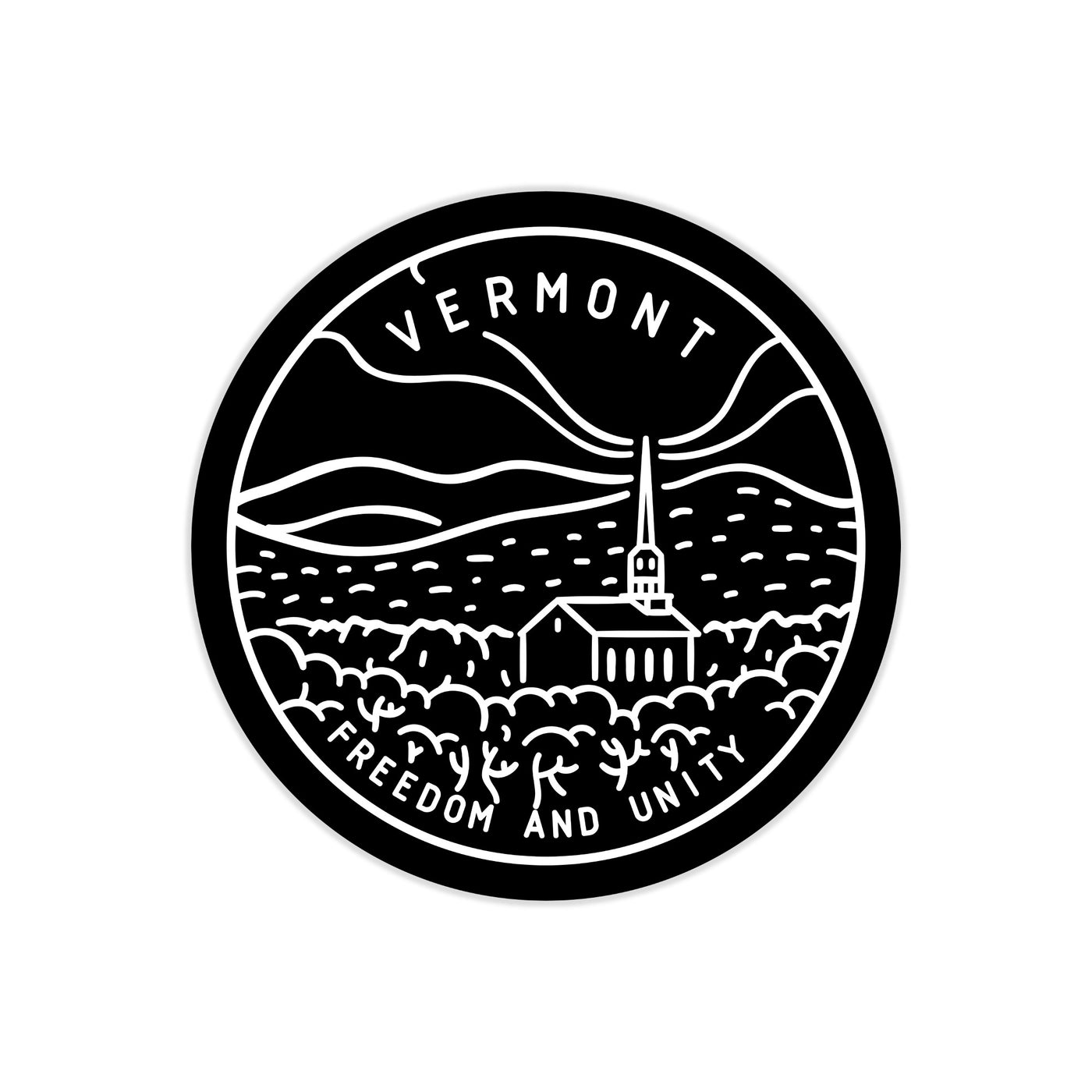 Vermont State Motto Sticker